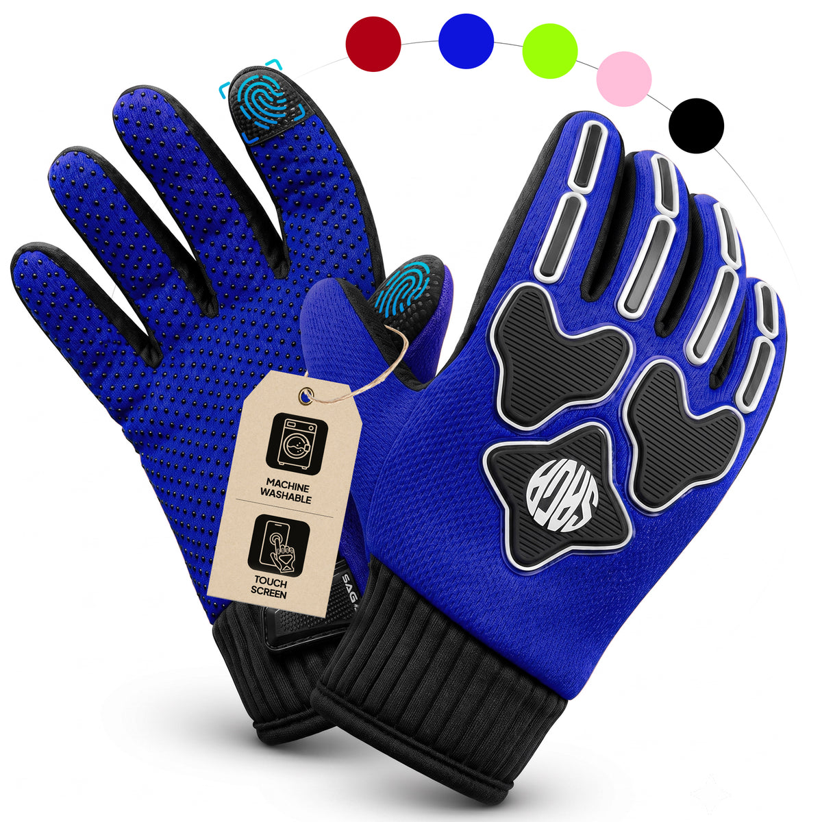 Kids Dirt Bike Gloves – Youth Motocross BMX Riding Gloves for Boys Girls - Kids Ages 3-12