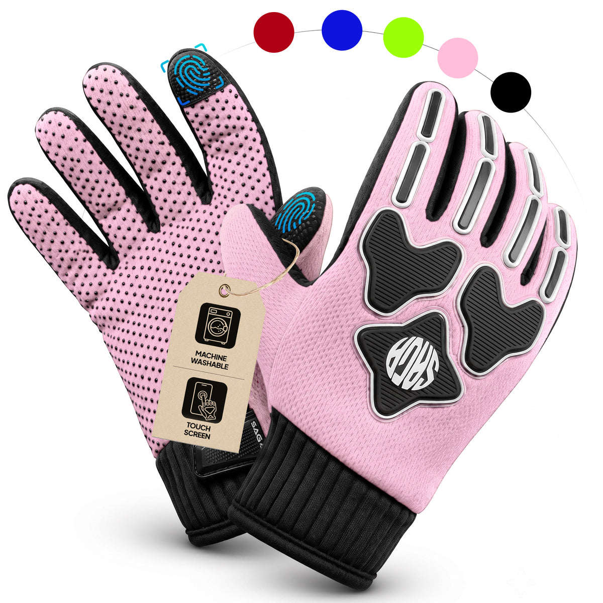 Kids Dirt Bike Gloves – Youth Motocross BMX Riding Gloves for Boys Girls - Kids Ages 3-12