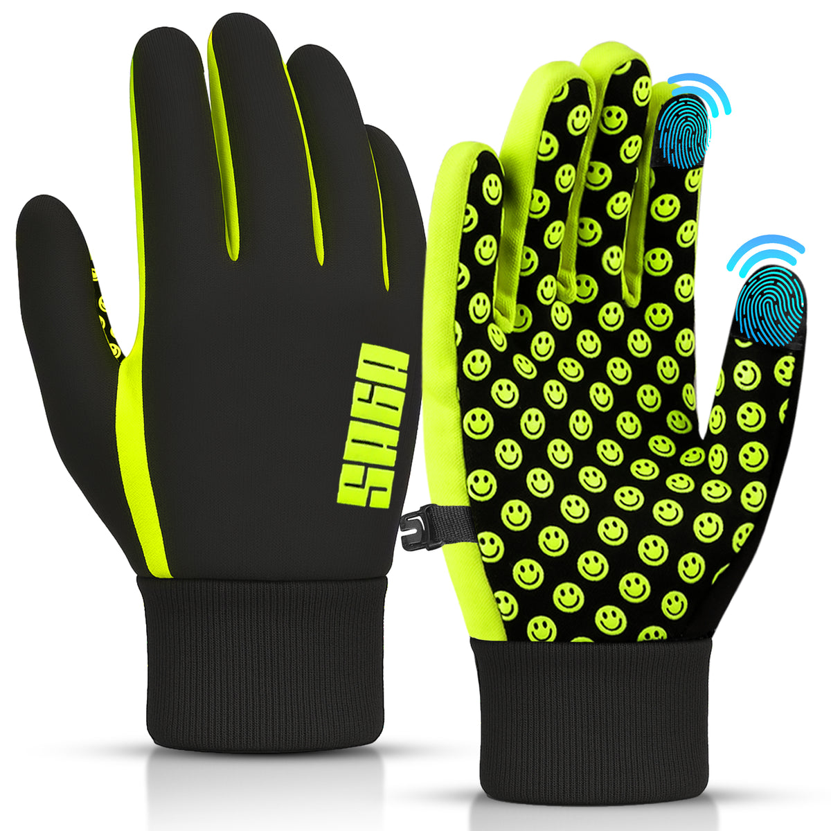 Kids’ Winter Gloves – Warm Touchscreen Gloves for Boys & Girls | Ideal for Snow, Skiing & Cycling