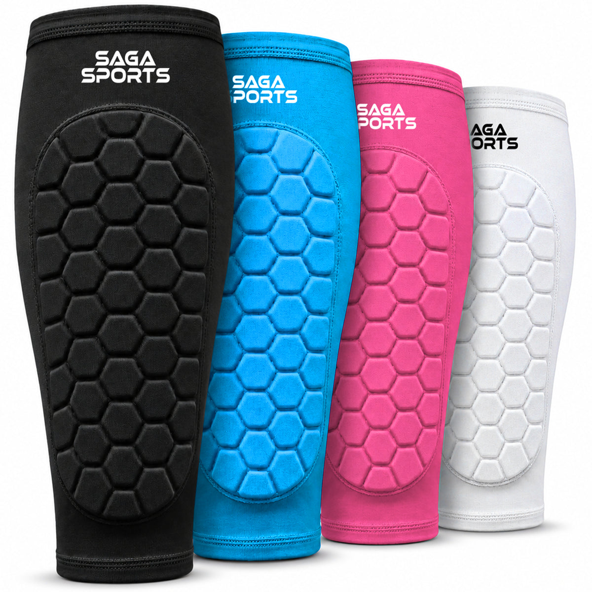 Kids Soccer Training Bundle – Honeycomb Shin Guard Sleeves + Training Dice