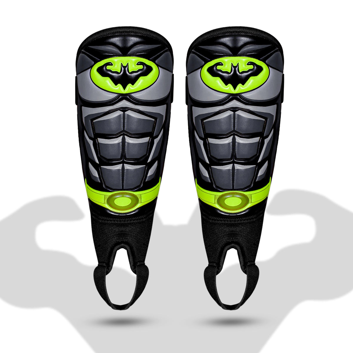 Shin Guards for Soccer with Ankle Strap