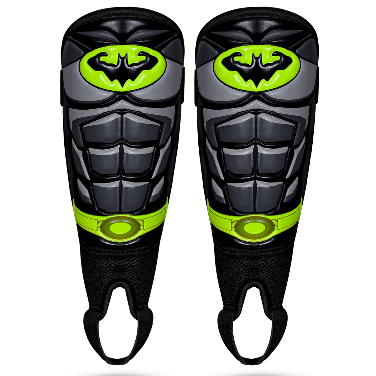Shin Guards for Soccer with Ankle Strap