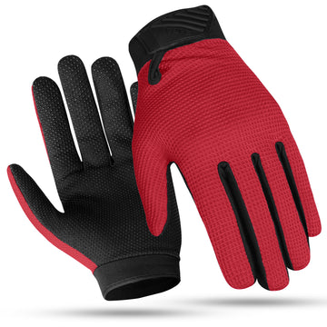 Kids Full-Finger Cycling Gloves – Non-Slip Bike Gloves for Boys & Girls | BMX, MTB & Scooter Riding